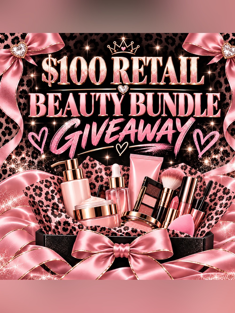 🎀 $100 Retail Beauty Bundle Giveaway! 🎀